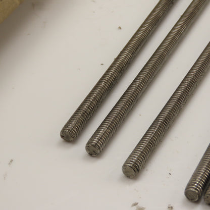 5/16"-18 Stainless Steel Threaded Rod 36" Length (Lot of 9)