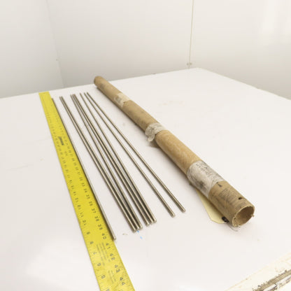 5/16"-18 Stainless Steel Threaded Rod 36" Length (Lot of 9)
