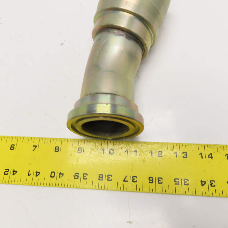 Anchor M89500 2" (-32) O-Ring Face Seal ORFS x (-32) 2" Hose Crimp Elbow 45°