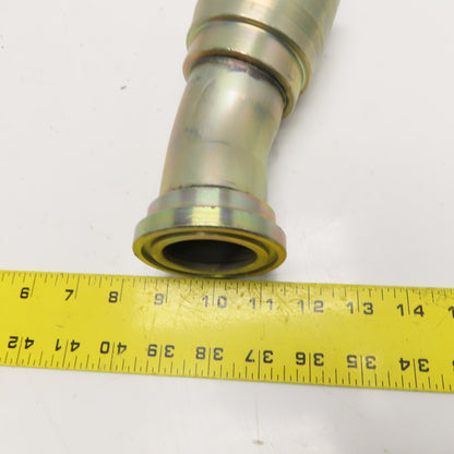 Anchor M89500 2" (-32) O-Ring Face Seal ORFS x (-32) 2" Hose Crimp Elbow 45°