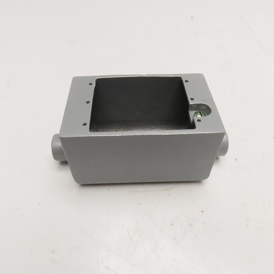 Killark FDC-1 Deep Rigid Conduit Electrolet Outlet Box 1/2" Threaded Hub
