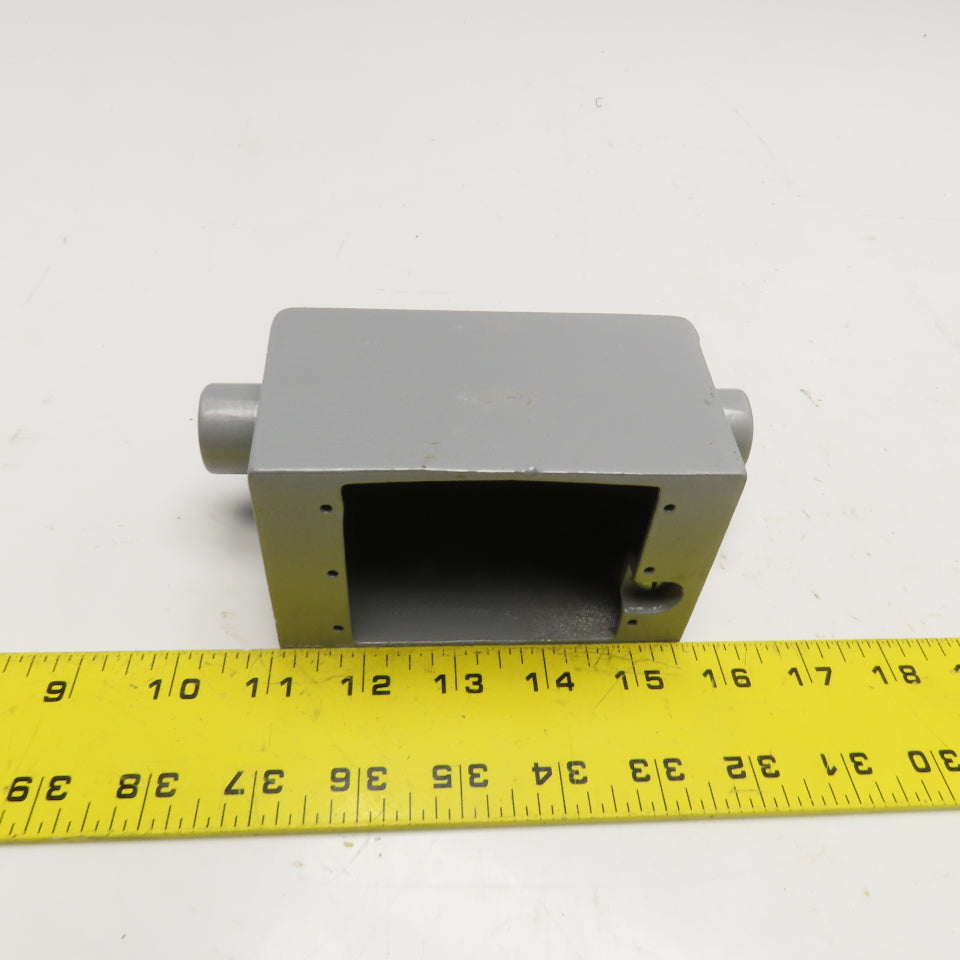 Killark FDC-1 Deep Rigid Conduit Electrolet Outlet Box 1/2" Threaded Hub