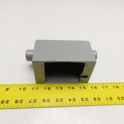 Killark FDC-1 Deep Rigid Conduit Electrolet Outlet Box 1/2" Threaded Hub