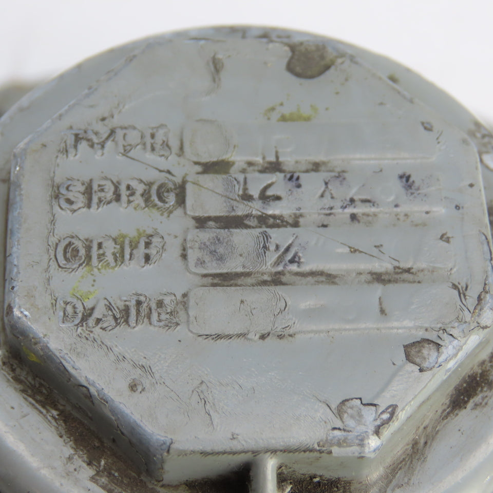 Equimeter 243-12 Large Capacity Gas Pressure Regulator 1/4" Orifice