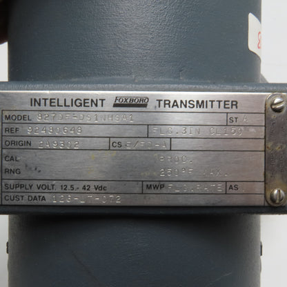 Foxboro 827DF-DS1NHSA1 Intelligent Transmitter 12.5-42VDC 3" CL150 Flange