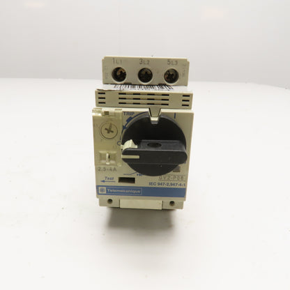 Telemecanique GV2-P08 Manual Motor Starter 2.5-4A Trip Range 690V