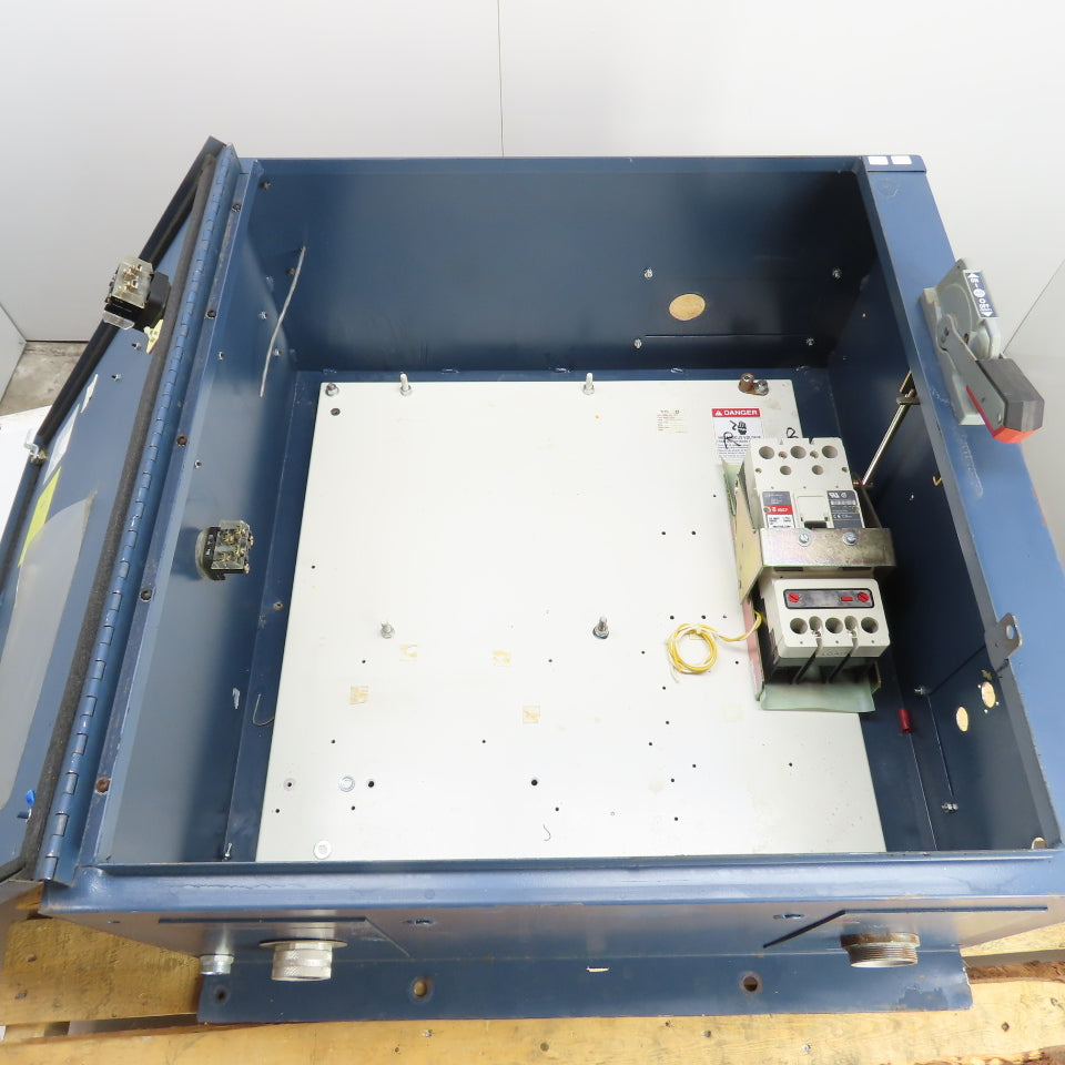 28" x 28" x 12" Electrical Control Cabinet W/HM2P250L5CM01 Disconnect 250A