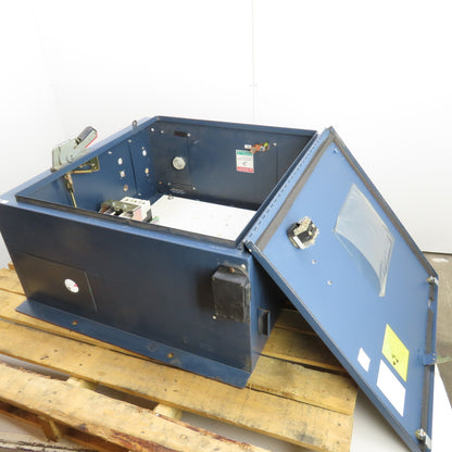 28" x 28" x 12" Electrical Control Cabinet W/HM2P250L5CM01 Disconnect 250A