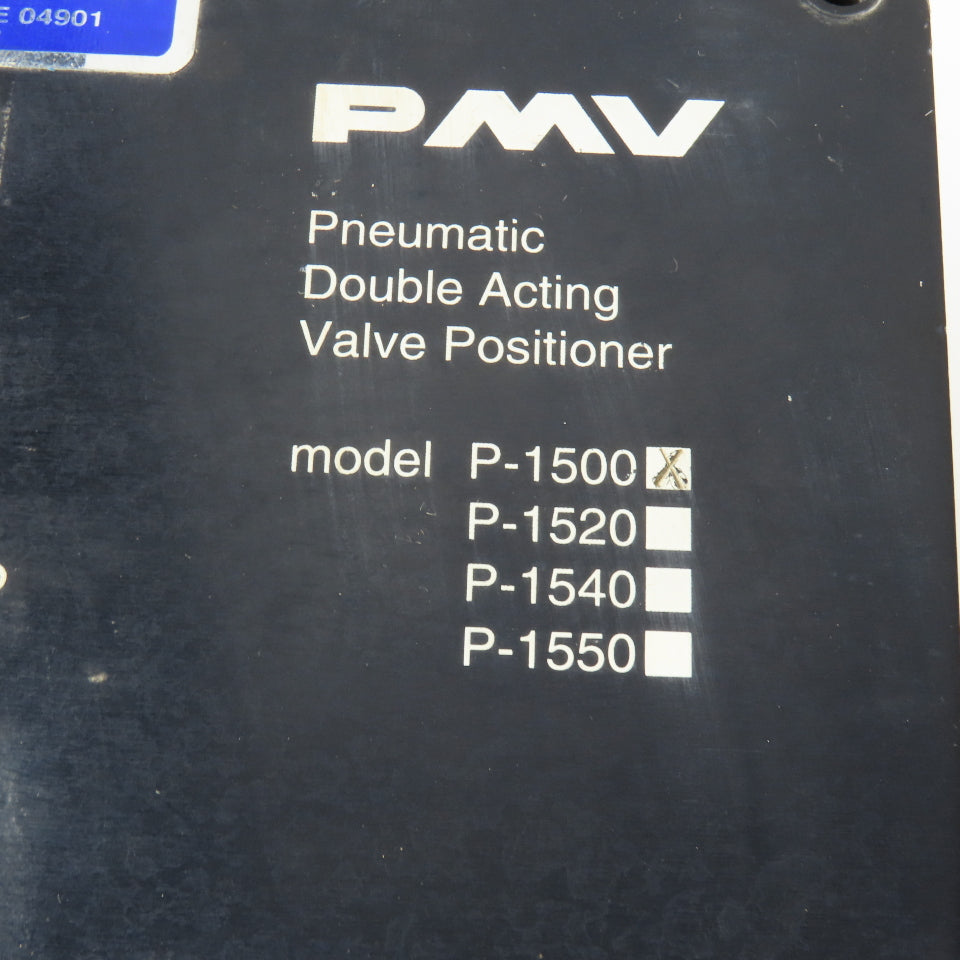 Jamesbury P-1500 Pneumatic Double Acting Valve PMV Positioner 1-1/2" 150