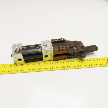 De-Sta-Co 865B-5-90-R4-C4 Pneumatic Power Clamp 1-1/4" Bore 5" Stroke 90°