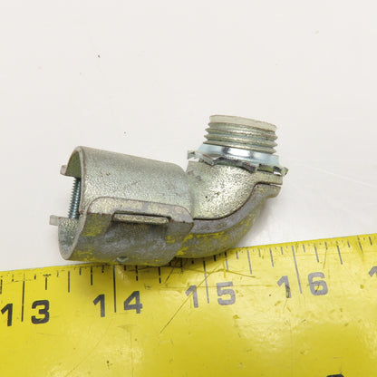 1/2" Flexible Conduit FMC Clamp End Box Connector Lot Of 25