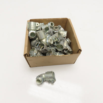 1/2" Flexible Conduit FMC Clamp End Box Connector Lot Of 25