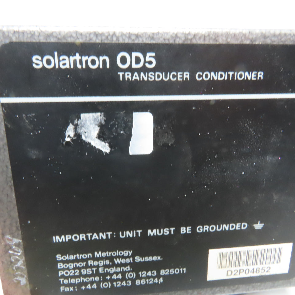 Solartron OD5 Transducer Signal Conditioning Module
