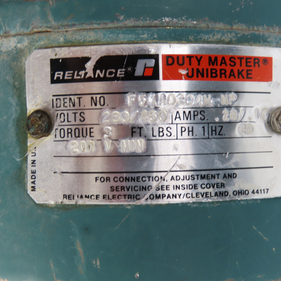 Boston F713-30-B5-G-T3 1/4HP Gearmotor 208-230/460V 30:1 Ratio 240 Torque 58RPM