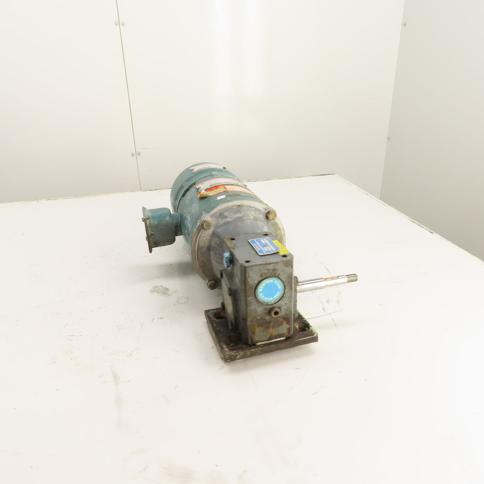 Boston F713-30-B5-G-T3 1/4HP Gearmotor 208-230/460V 30:1 Ratio 240 Torque 58RPM