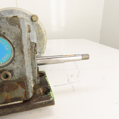 Boston F713-30-B5-G-T3 1/4HP Gearmotor 208-230/460V 30:1 Ratio 240 Torque 58RPM