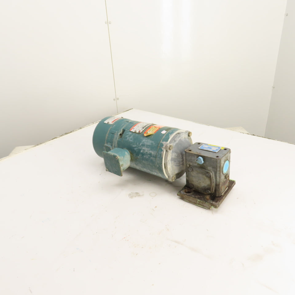 Boston F713-30-B5-G-T3 1/4HP Gearmotor 208-230/460V 30:1 Ratio 240 Torque 58RPM
