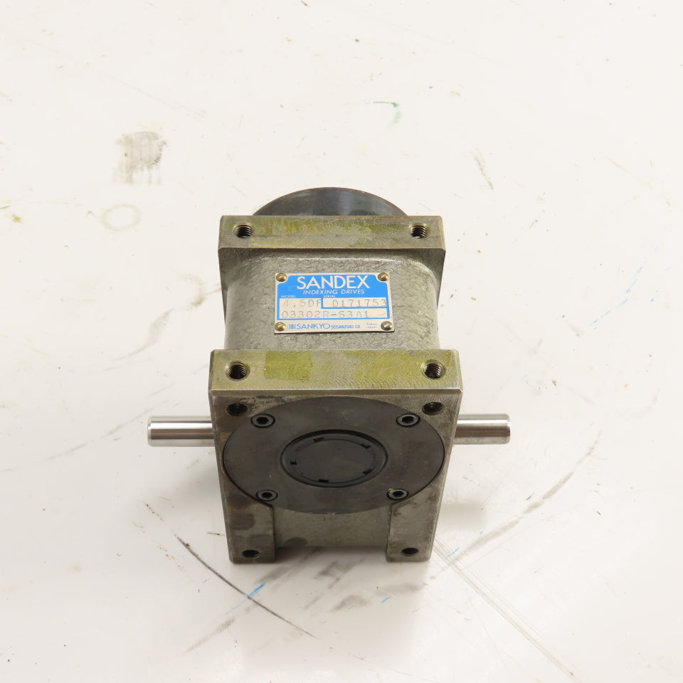 Sankyo 03302R-S3A1 4.5DF Sandex Indexing Drive Precision Indexer 14mm Shaft