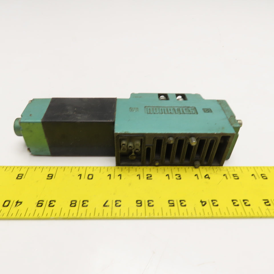 Numatics 112SA43AM000061 5/2 Position Solenoid Air Valve 24VDC 150PSI