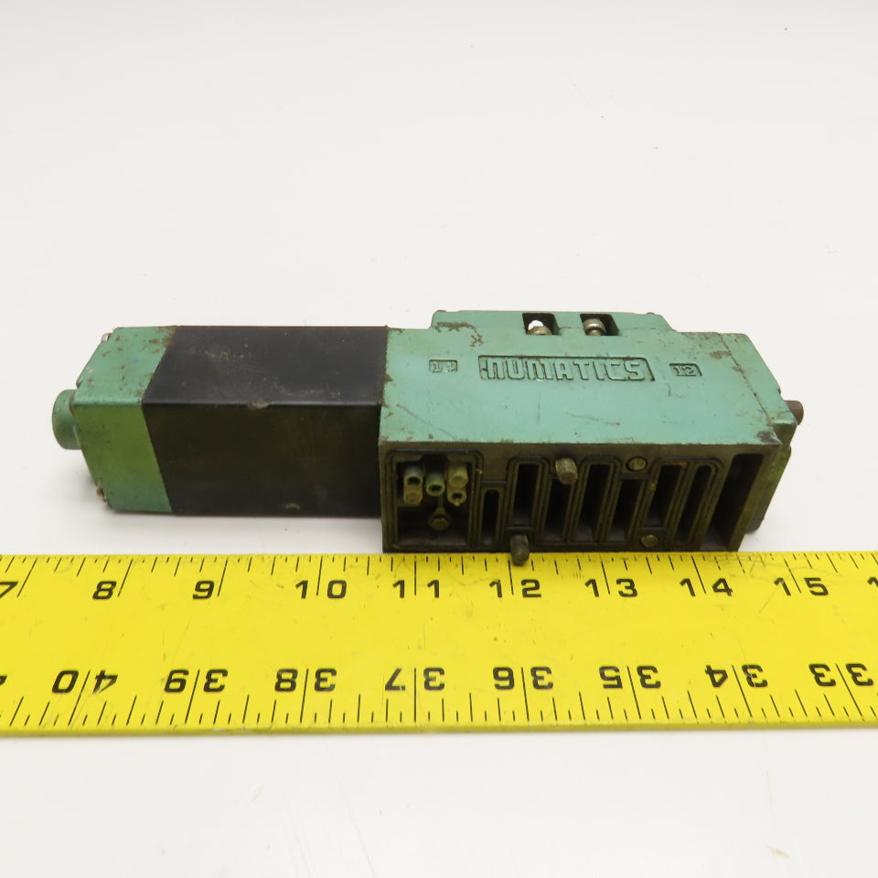 Numatics 112SA400M Solenoid Air Valve 24VDC 150PSI