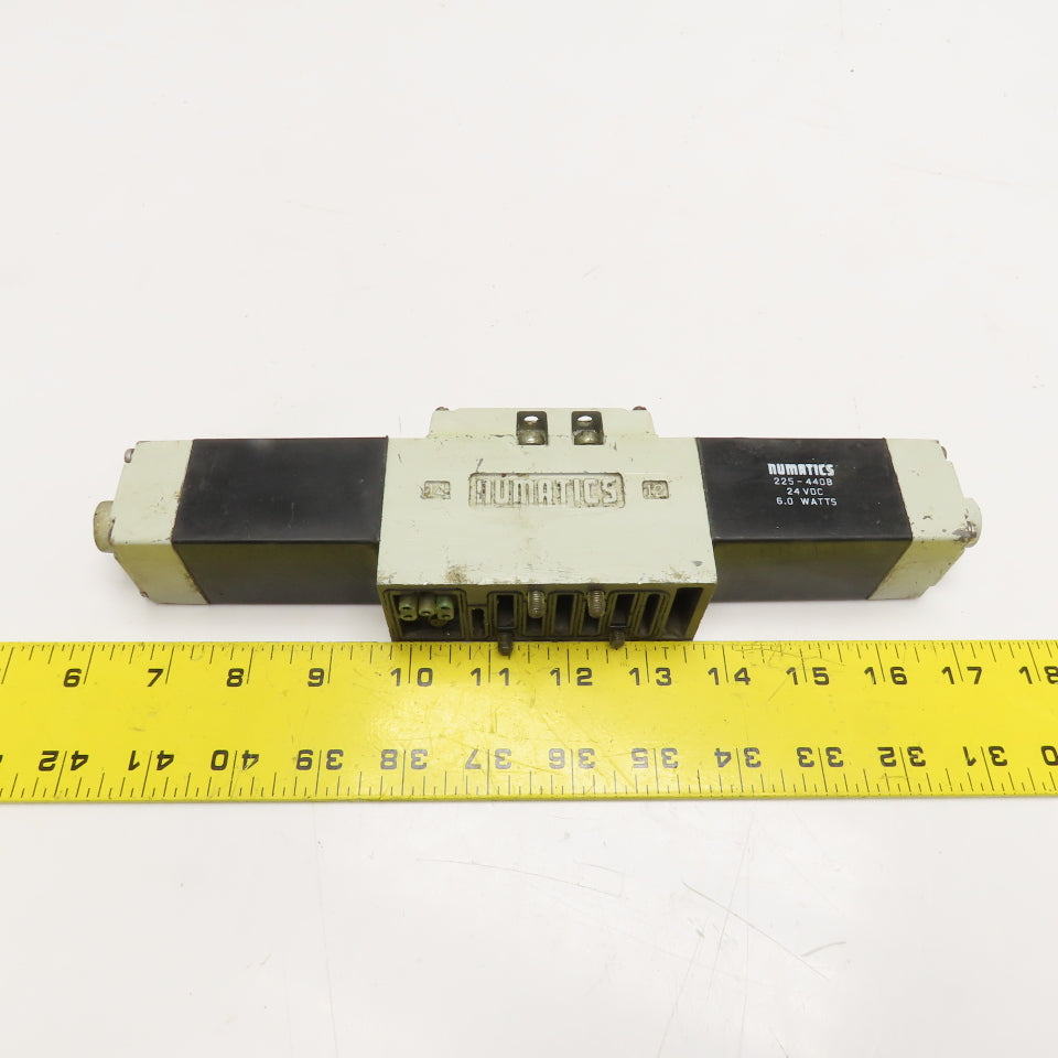 Numatics 112SS600M000061 Double Solenoid Air Valve 24VDC 150PSI