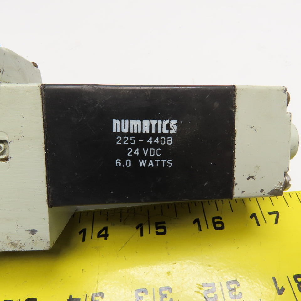Numatics 112SS600M000061 Double Solenoid Air Valve 24VDC 150PSI
