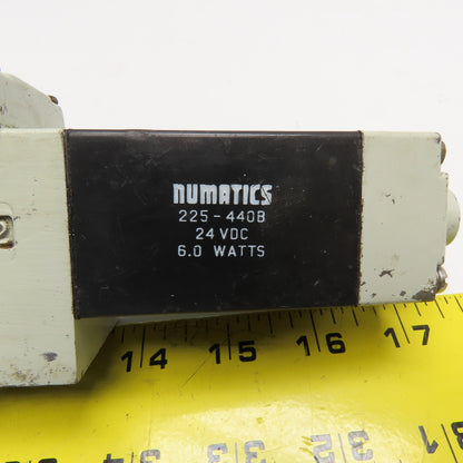 Numatics 112SS600M000061 Double Solenoid Air Valve 24VDC 150PSI