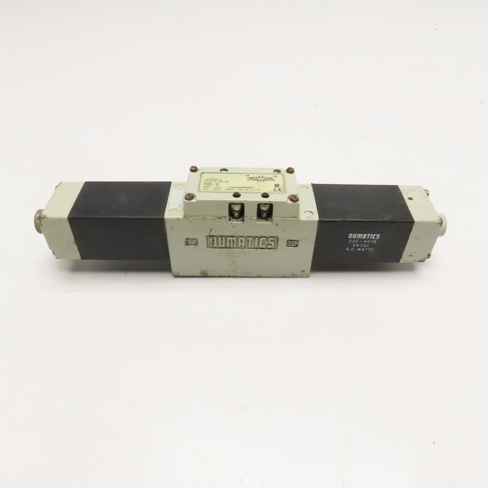 Numatics 112SS600M000061 Double Solenoid Air Valve 24VDC 150PSI
