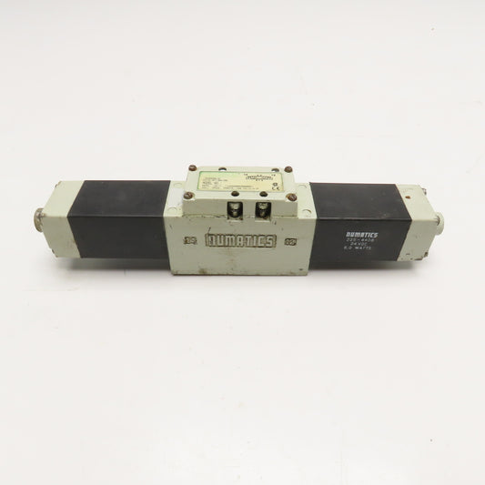 Numatics 112SS600M000061 Double Solenoid Air Valve 24VDC 150PSI