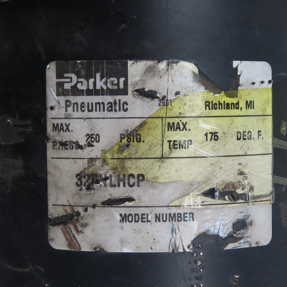 Parker 32FNLHCP Pneumatic Filter 250PSIG 3" NPT Ports