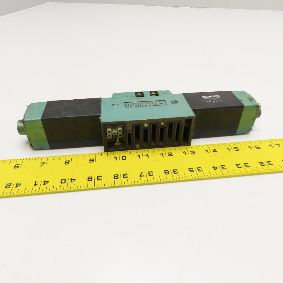 Numatics 112SS600M000061 Double Solenoid Air Valve 24VDC 150PSI