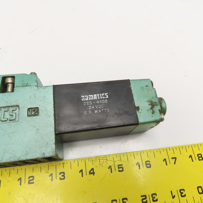 Numatics 112SS600M000061 Double Solenoid Air Valve 24VDC 150PSI