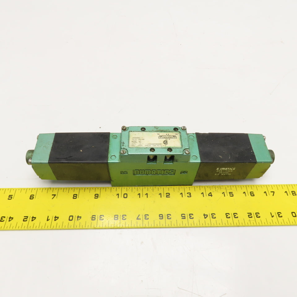 Numatics I12SS500M000061 Solenoid Valve 24VDC 6.0W 150 PSIG