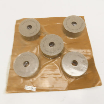 Norton 66253134609 Alundum Grinding Wheels 3-1/2" x 1-1/2" x 7/8" 53A80-MVBE