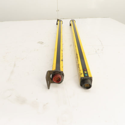 STI MS4324BR MS4324BX MiniSafe MS4300 Light Curtain Pair 24" Protected Height