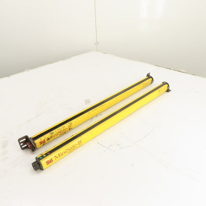 STI MS4324BR MS4324BX MiniSafe MS4300 Light Curtain Pair 24" Protected Height