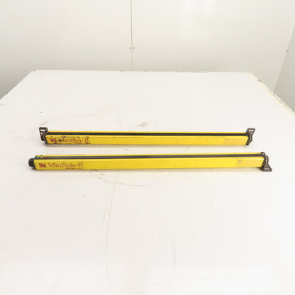 STI MS4324BR MS4324BX MiniSafe MS4300 Light Curtain Pair 24" Protected Height
