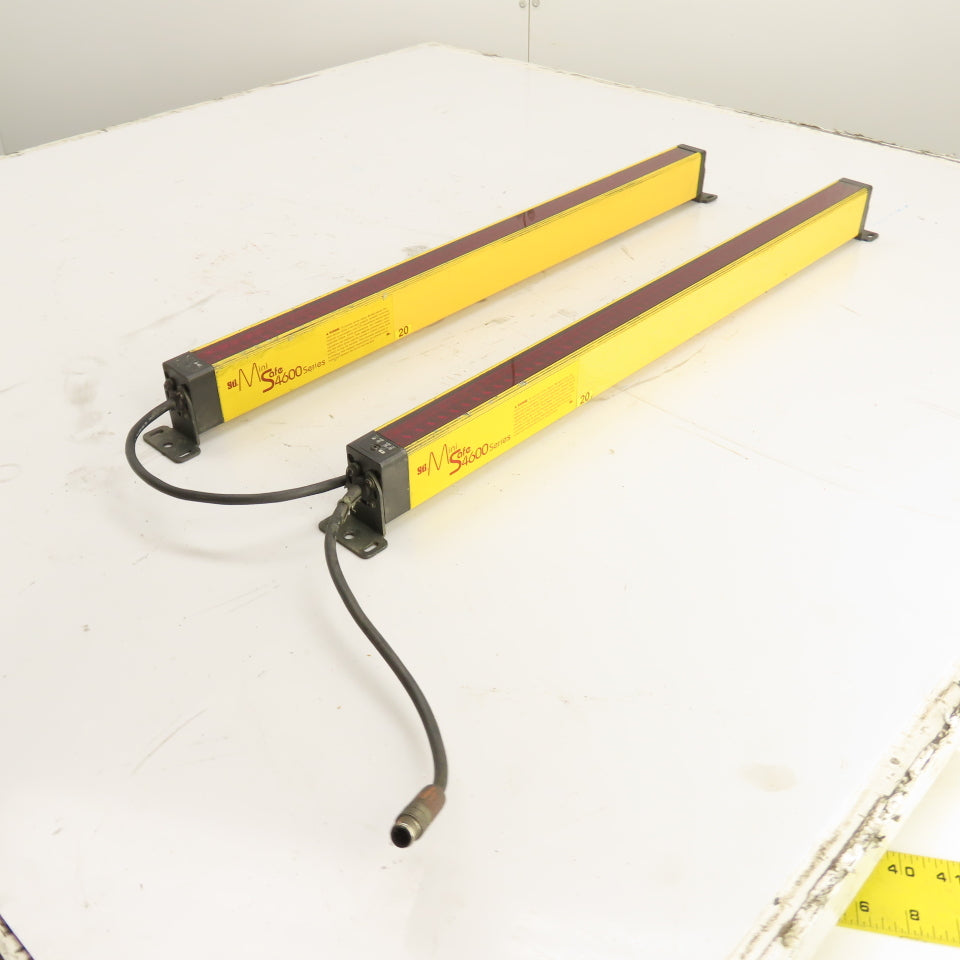 STI MS46-20-610 MiniSafe 4600 Series Safety Light Curtain Set 24VDC