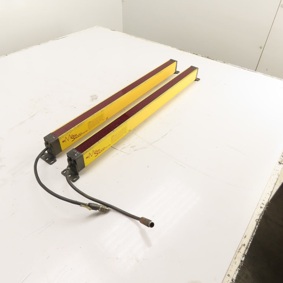 STI MS46-20-610 MiniSafe 4600 Series Safety Light Curtain Set 24VDC