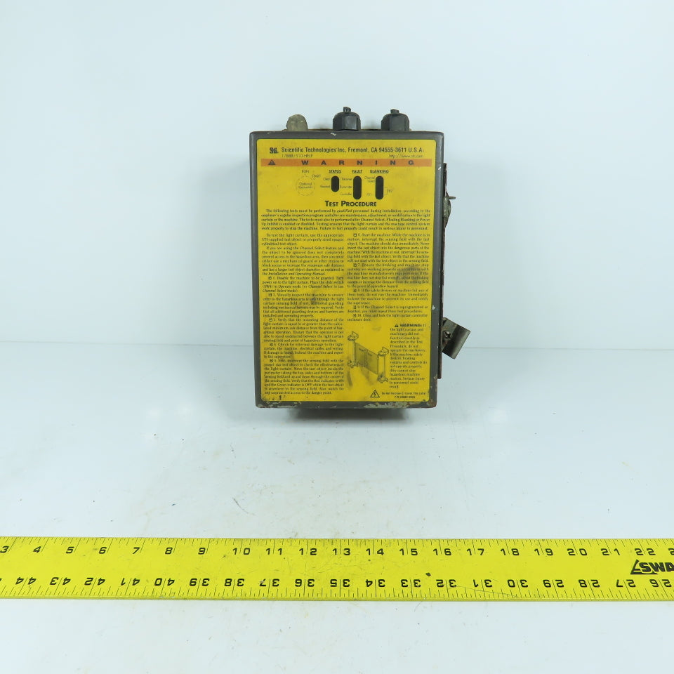 STI 70027-1000 LCC-FB-AC1-U MiniSafe MS4300 Series Light Curtain Controller 115V