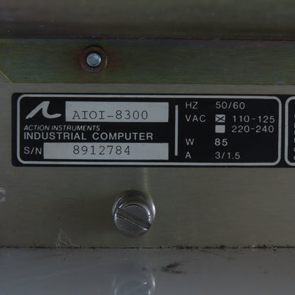Action Instruments AIOI-8300 VU-PAC 8300 Industrial Computer 110-125VAC 3A