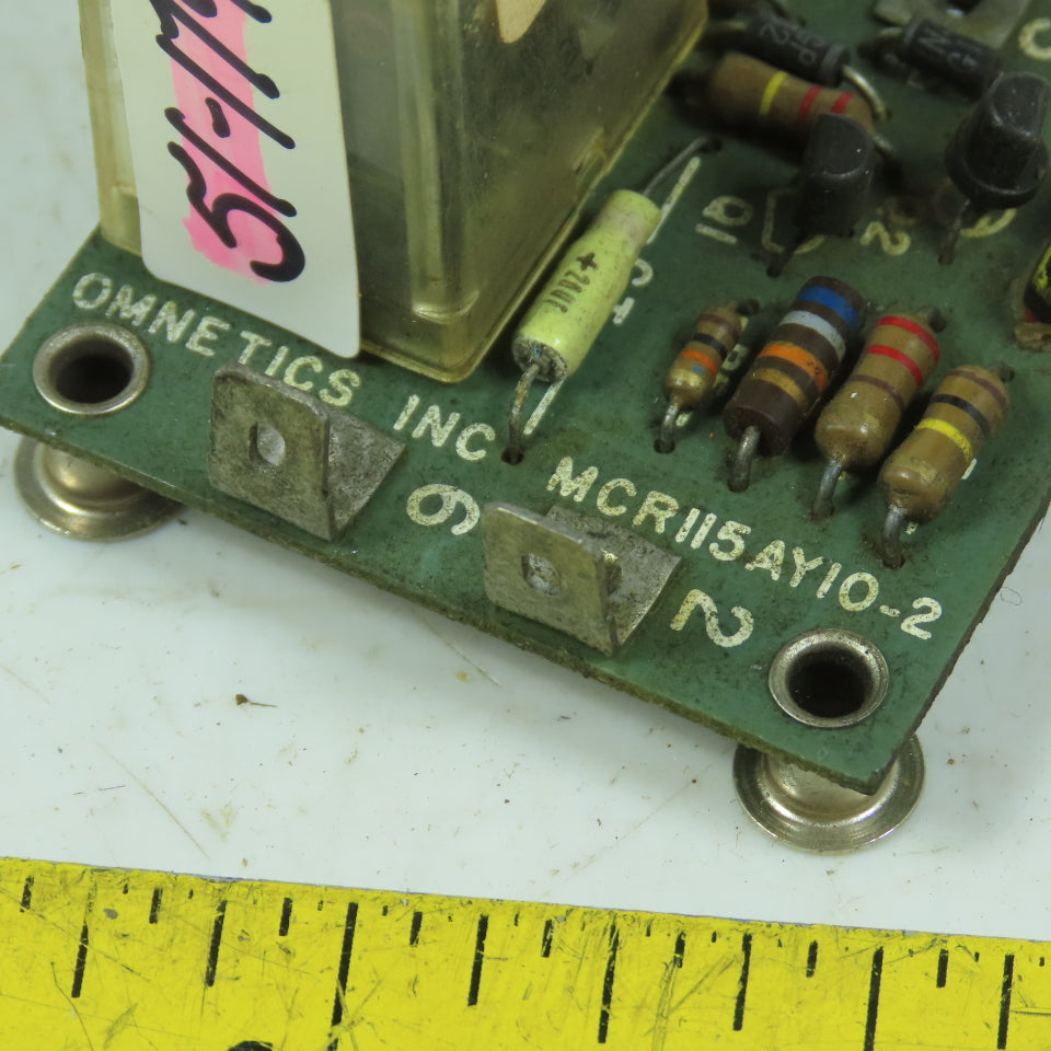 Omnetics Inc. MCR115AY10-2 Industrial Relay Board Assembly