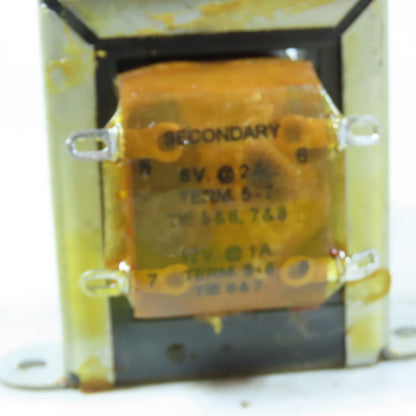 MagneTek F-105Z Power Transformer 115/230V Prim 6/12V Sec 12VA