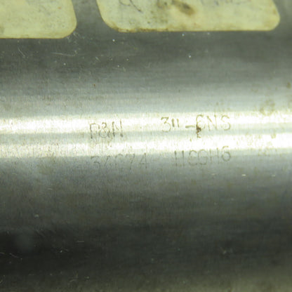 P&N 3"-8NS 6-Flute High Speed Steel Machine Tap 9-3/4" OAL