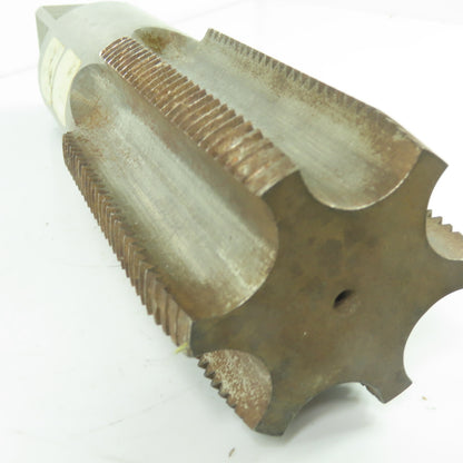P&N 3"-8NS 6-Flute High Speed Steel Machine Tap 9-3/4" OAL