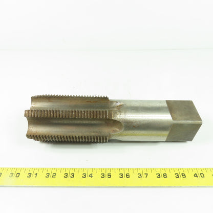 P&N 3"-8NS 6-Flute High Speed Steel Machine Tap 9-3/4" OAL