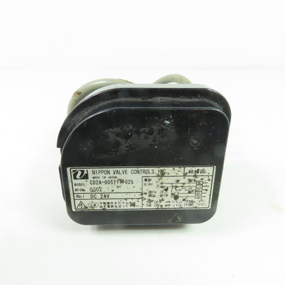 Nippon Valve Controls CD2A-005YYT-025 Motorized Ball Valve DC 24V