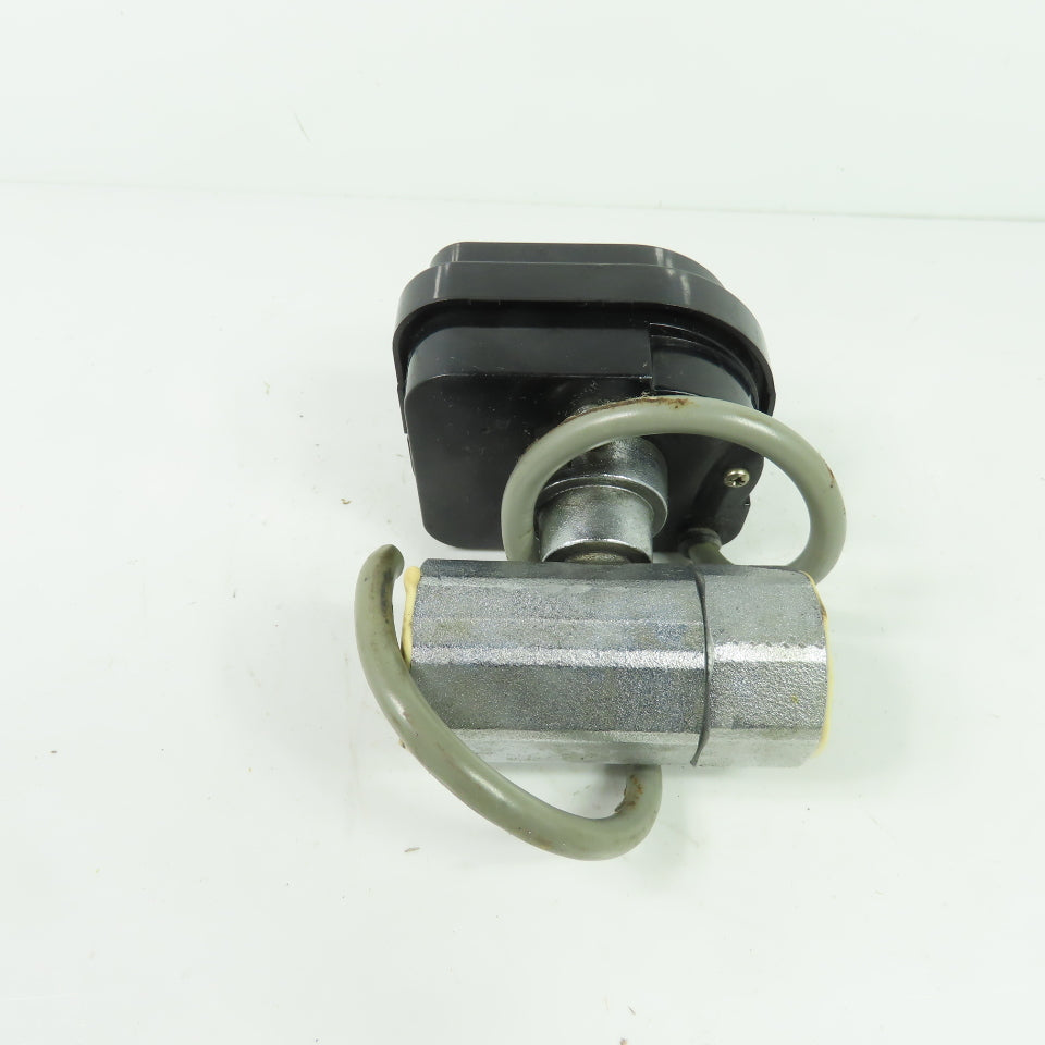 Nippon Valve Controls CD2A-005YYT-025 Motorized Ball Valve DC 24V
