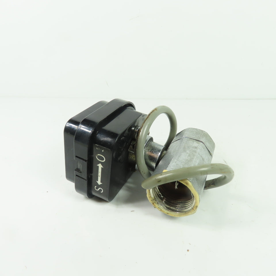 Nippon Valve Controls CD2A-005YYT-025 Motorized Ball Valve DC 24V
