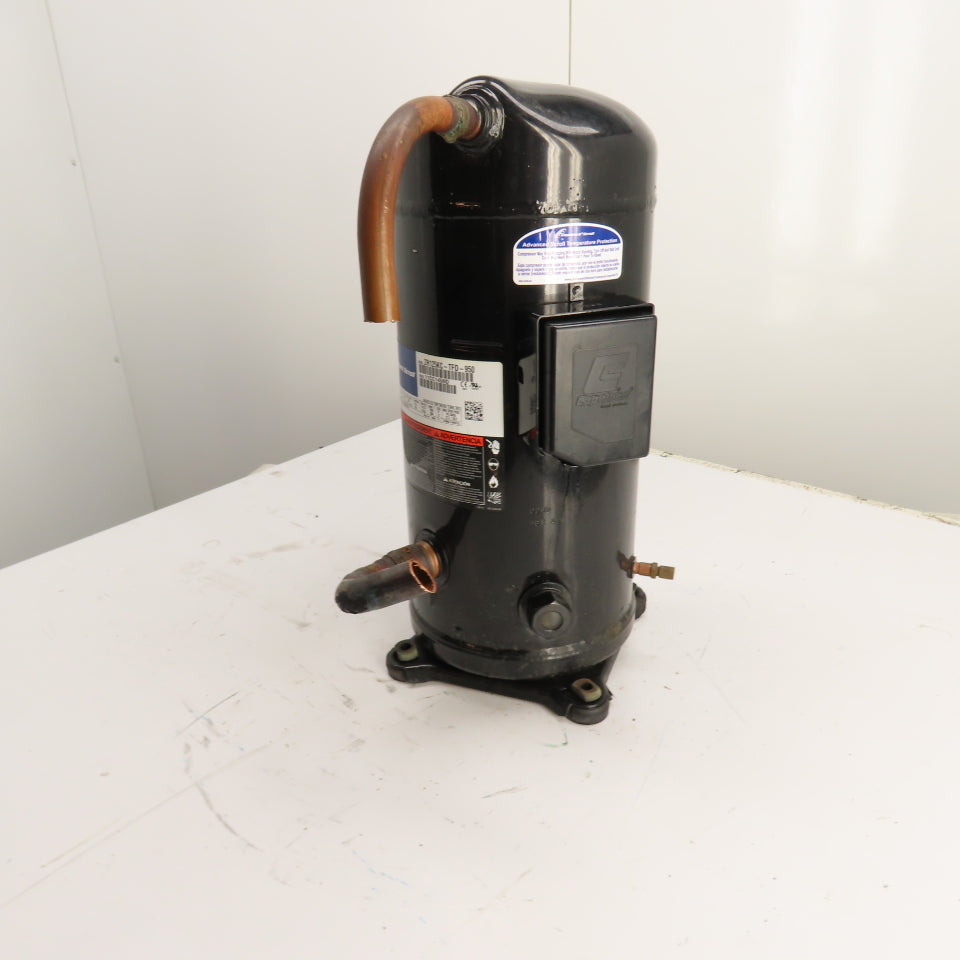 Copeland ZR125KC-TFD-950 Scroll Refrigeration Compressor 10-Ton 460V 3Ph Tested